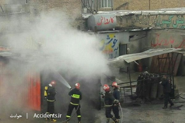 حادثه آتش سوزی خوابگاه دانش آموزی - سایت حوادث - اخبار حوادث